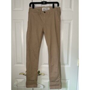 Jack Wills Women Tan Khaki Pants Skinny Size 6
